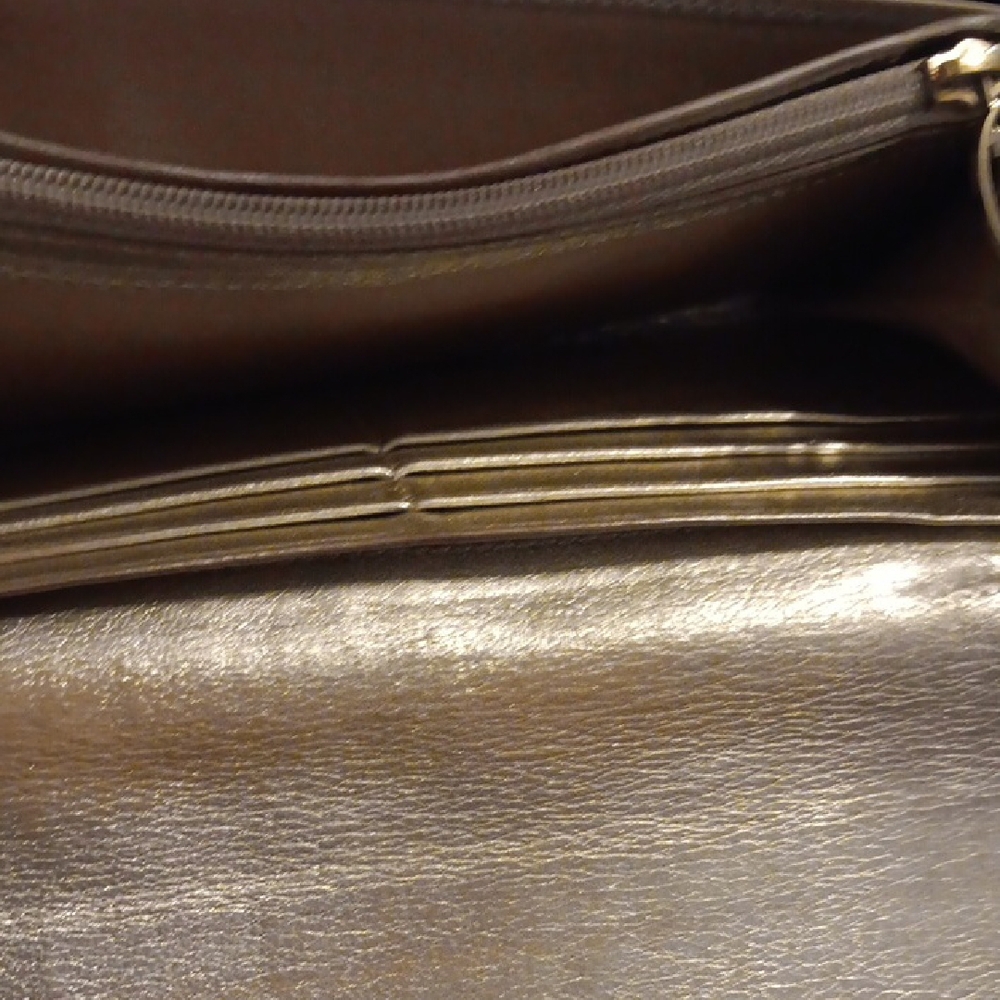 CARTIER Vintage Rare Gold Marcello Calfskin Long Wallet (EUC) - Picture 6 of 13
